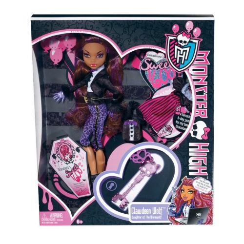  4KIDS Toy / Game Cute Monster High Ghouls Rule Clawdeen Wolf Doll With Over-The-Top Costume And Halloween Accessories