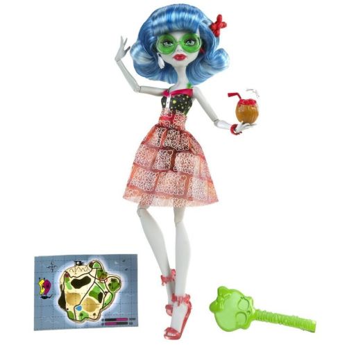  4KIDS Toy / Game Monster High ( Monster High ) Skull Shores Ghoulia Yelps Doll - Stylish One-Piece Swimsuit To Her Classy Hairdo Doll doll figure ( parallel imports )