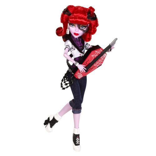  4KIDS Toy / Game Freaky Monster High Operetta Doll (Daughter Of Phantom Of The Opera) With Coffin-Shaped Guitar
