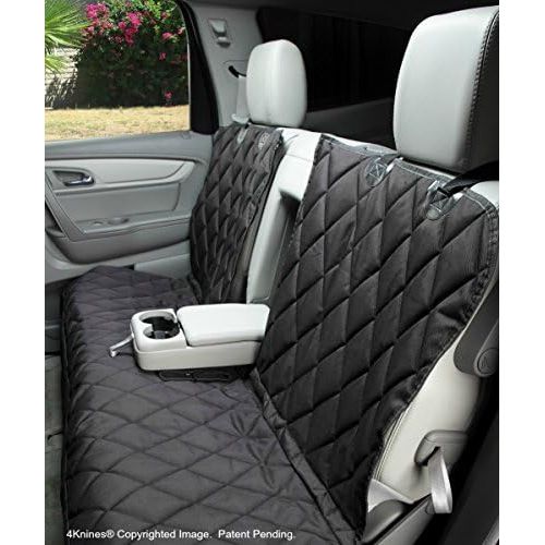  4Knines Dog Seat Cover Without Hammock 6040 fold Down seat and Middle seat Belt Capable - USA Company