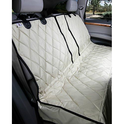  4Knines Dog Seat Cover Without Hammock 6040 fold Down seat and Middle seat Belt Capable - USA Company