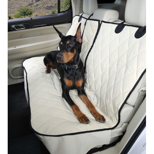  4Knines Dog Seat Cover Without Hammock 6040 fold Down seat and Middle seat Belt Capable - USA Company