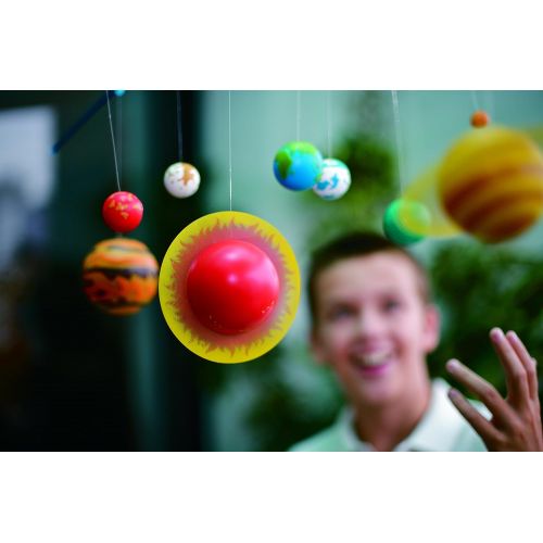  4M 3-Dimensional Glow-In-The-Dark Solar System Mobile Making Kit