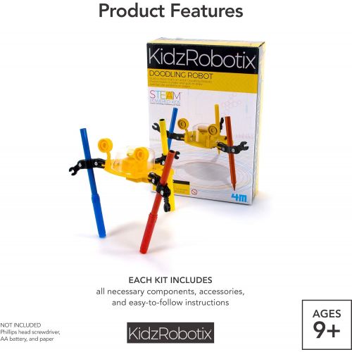  4M Doodling Robot, Multicolor (4575)