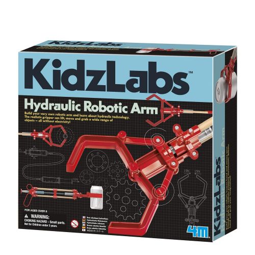  4M Hydraulic Robot Arm Kids Science Kit