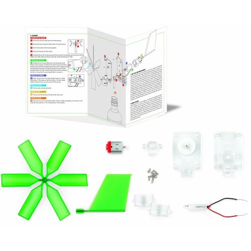  4M 3649 Green Science Windmill Generator Kit (Packaging May Vary) DIY Green Alternative Energy Lab - STEM Toys Educational Gift for Kids & Teens, Girls & Boys,Brown,1EA