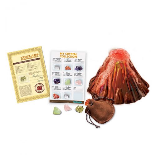  4M Volcano and Crystal Mining Science Kit