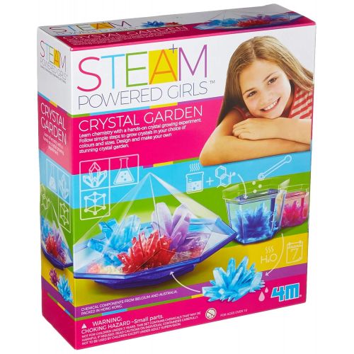  4M Steam Powered Girls Crystal Garden Toy