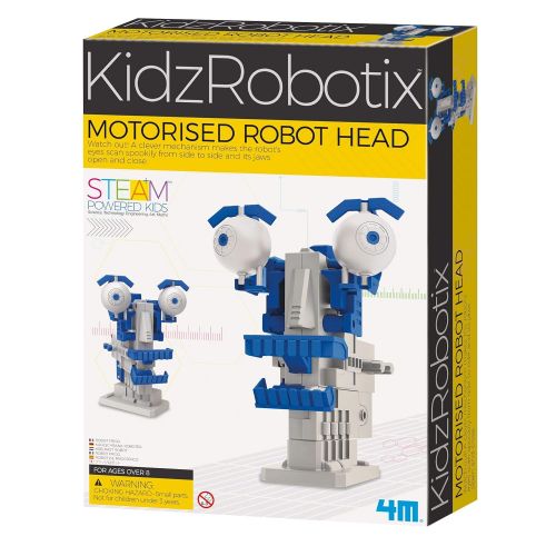  4M Motorized Robot Head Kids Science Kit