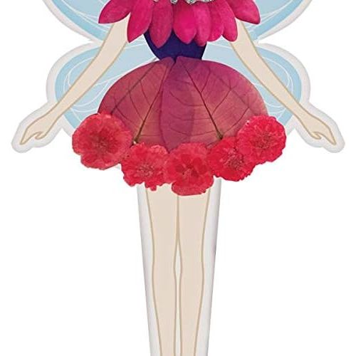 [아마존베스트]4M Kidzmaker Pressed Art Flower Fairy Kit