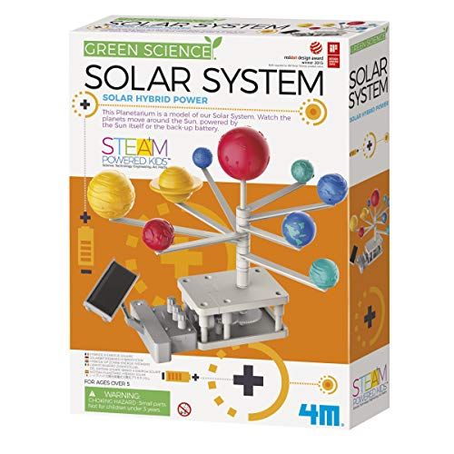  4M Green Science Rotating Solar System Kids Science Kit