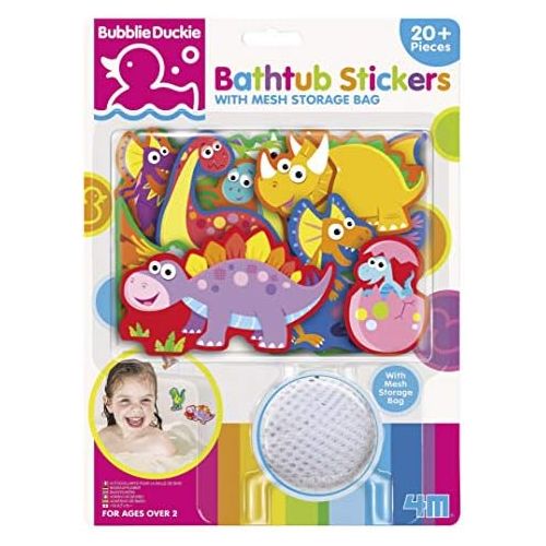  4M Foam Bathtub Stickers with Mesh Bag