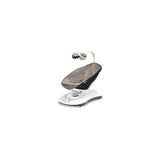 포맘스 4moms RockaRoo Baby Rocker with Front to Back Gliding Motion, Graphite