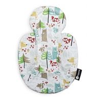 4moms RockaRoo and MamaRoo Little Forest Infant Insert, Machine Washable, Soft, Plush Fabric, Reversible Design