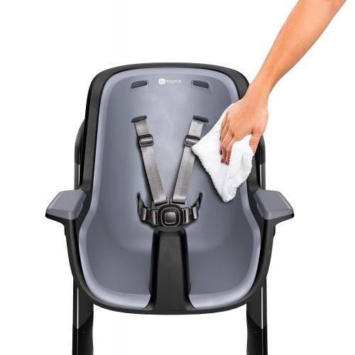 포맘스 4moms high Chair - Easy to Clean with Magnetic, one-Handed Tray Attachment