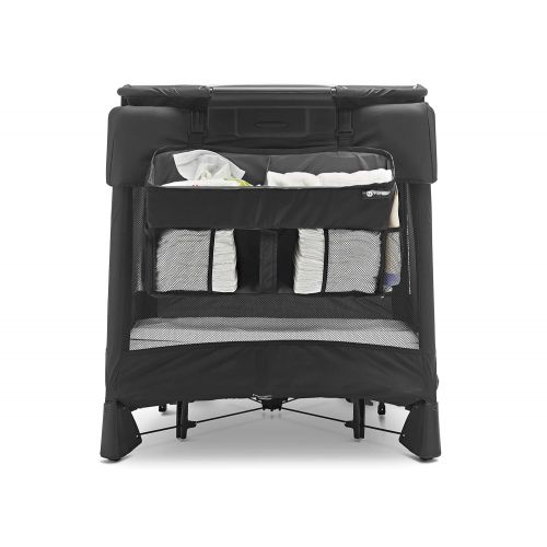 포맘스 4moms Breeze Diaper Caddy | Storage Basket for Diapers and Organization | to Keep Essentials Within Reach | Black