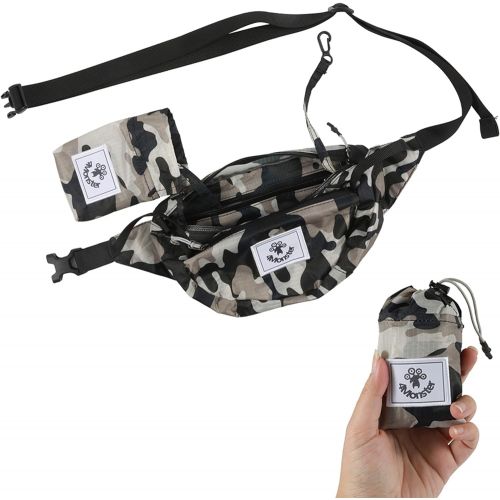 포맘스 4Monster Hiking Waist Packs Portable,Water Resistant Fanny Bags Lightweight with Adjustable Strap