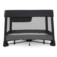 4moms Breeze Plus Portable playard with Removable Bassinet and Changing Station - Easy one Push Open, one Pull Close