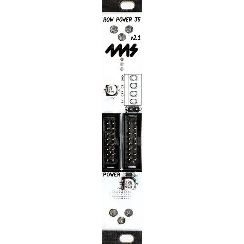  4ms Row Power 35 Power Supply Eurorack Module (4 HP, White)