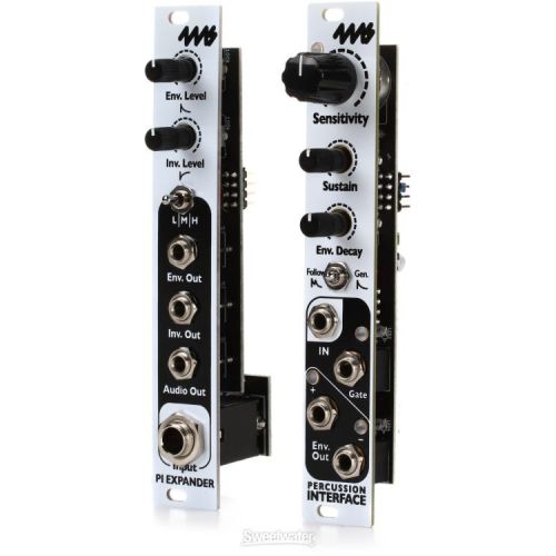  4ms Percussion Interface and PI Expander Eurorack Modules