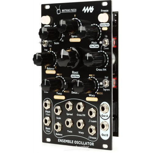  4ms Ensemble Oscillator Eurorack Module - Black