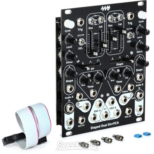  4ms Dual-shaped EnvVCA Eurorack Module - 20HP