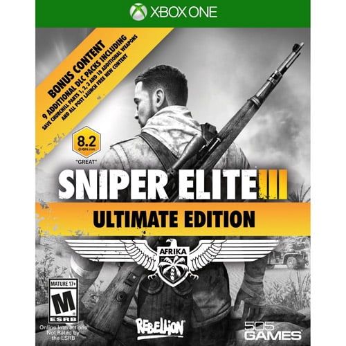  Sniper Elite III Ultimate Edition, 505 Games, Xbox One, 812872018430