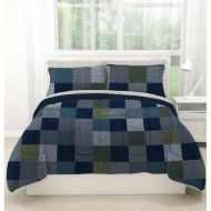 554396577 American Original Geo Blocks Bed in a Bag Bedding Comforter Set