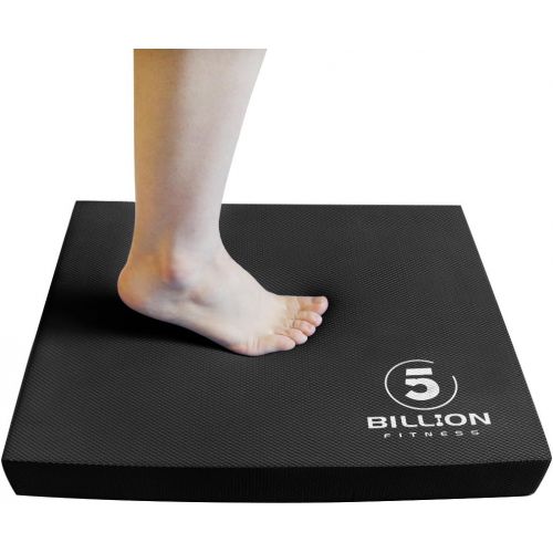  5BILLION FITNESS 5BILLION Balance Pad & Balance Board - Gym Exercise Mat & Foam Balance Trainer - Wobble Cushion for Physical Therapy and Core Balance