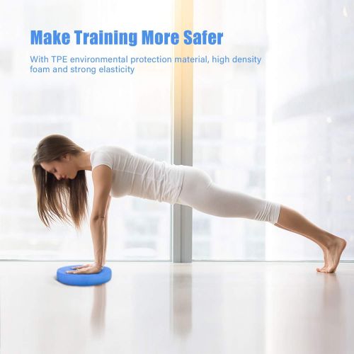  5BILLION FITNESS 5BILLION Balance Pad - Oval - Exercise Pad & Foam Balance Trainer - Wobble Cushion for Physical Therapy, Rehabilitation, Dancing Balance Training