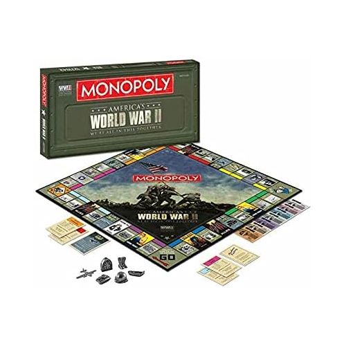  5Star-TD Monopoly World War II We Are All In This Together Board Game