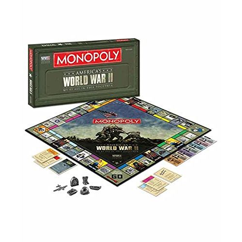  5Star-TD Monopoly World War II We Are All In This Together Board Game