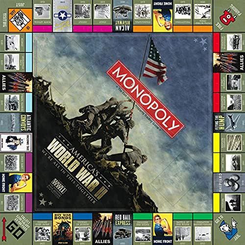  5Star-TD Monopoly World War II We Are All In This Together Board Game