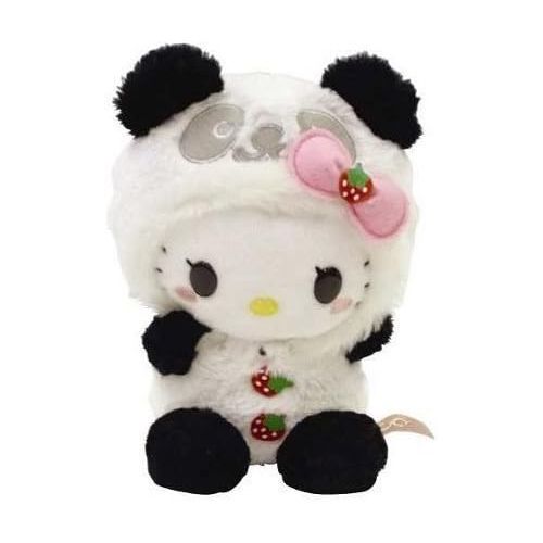  5Star-TD Sanrio Hello Kitty Panda with Motion Activated Sound Plush Doll