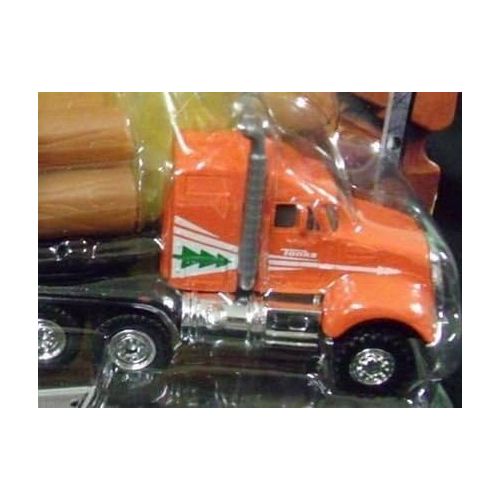  5Star-TD Tonka Metal Diecast Bodies, Big Rig. Flatbed Logger Truck. 1:55th Scale.