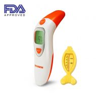 5Th Star Baby Thermometer  Ear and Forehead Thermometer for Baby by 5TH Star - Accurate Multi Mode Digital...