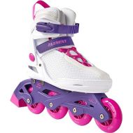 5th Element Lynx LX/Glow Inline Skates for Women with Adjustable Strap, Wheels, and Soft Boot Fit for Skating, Roller Derby, Roller Hockey