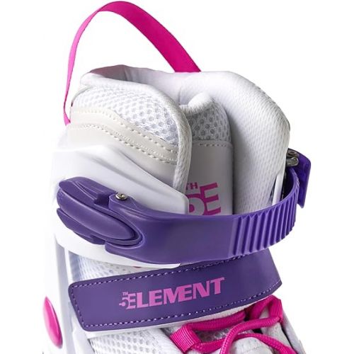  5th Element Lynx LX/Glow Inline Skates for Women with Adjustable Strap, Wheels, and Soft Boot Fit for Skating, Roller Derby, Roller Hockey