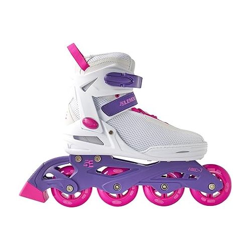  5th Element Lynx LX/Glow Inline Skates for Women with Adjustable Strap, Wheels, and Soft Boot Fit for Skating, Roller Derby, Roller Hockey