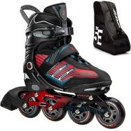 5th Element Kids Adjustable Inline Skates for Boys and Girls with Ankle Support Roller Skates-Includes Skate Bag