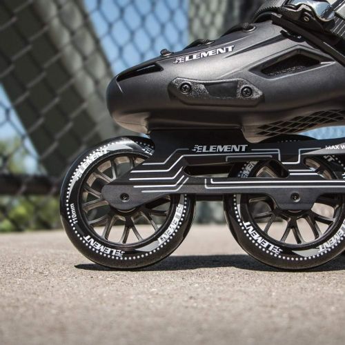  5th Element ST-110, 3-Wheel Mens Urban Inline Skates with Full Aluminum Frame, ABEC 7 Bearings and 110mm Wheels