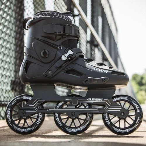  [아마존베스트]5th Element ST-110, 3-Wheel Mens Urban Inline Skates with Full Aluminum Frame, ABEC 7 Bearings and 110mm Wheels