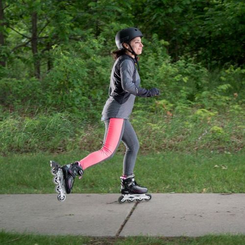  [아마존베스트]5th Element Lynx LX Womens Recreational Inline Skates, Black and Pink