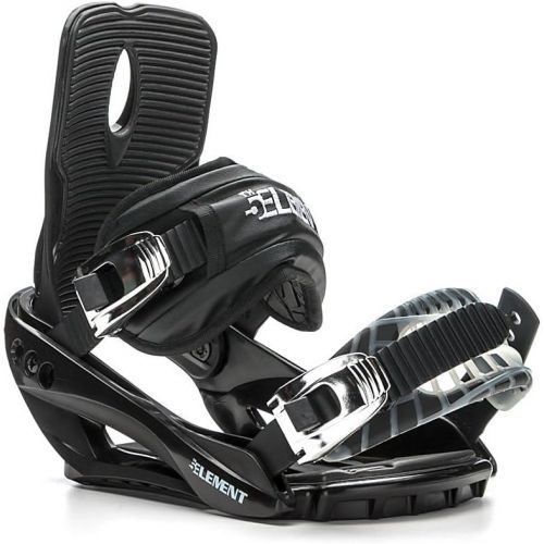  [아마존베스트]5th Element Stealth 3 Convertible Strap Snowboard Bindings Black