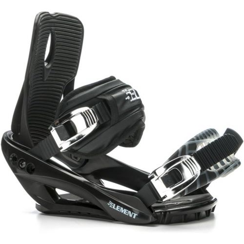  [아마존베스트]5th Element Stealth 3 Convertible Strap Snowboard Bindings Black