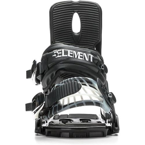  [아마존베스트]5th Element Stealth 3 Convertible Strap Snowboard Bindings Black