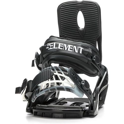  [아마존베스트]5th Element Stealth 3 Convertible Strap Snowboard Bindings Black