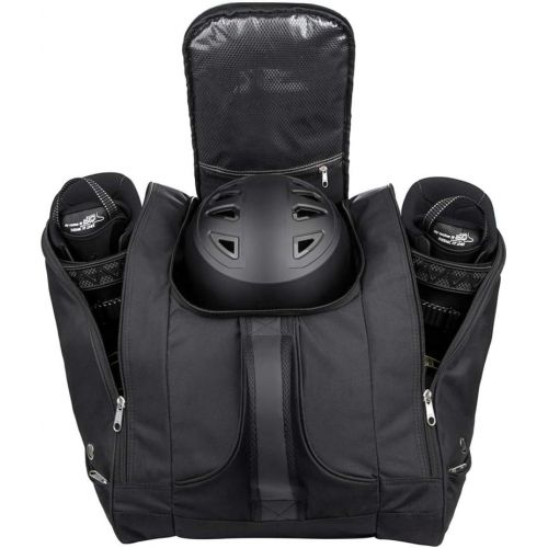  5th Element Bomber Boot Carrying Bag ? Perfect for Skiing, Snowboarding, Skating, and Travelling - Stores Gear, Boots, Helmet, Shoes, Warmers, Skates, Water Bottle, and More