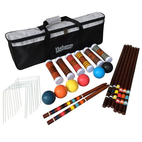  6-Player Croquet Set by HATHAWAY