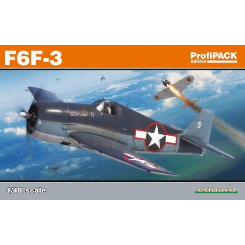  6056S Eduard Kits 1:48 Profipack - F6f-3 Fighter WWII